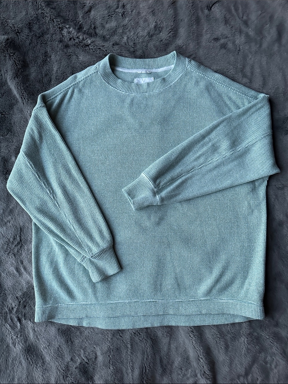 aerie Women's Mint Crewneck Sweater in Light Green